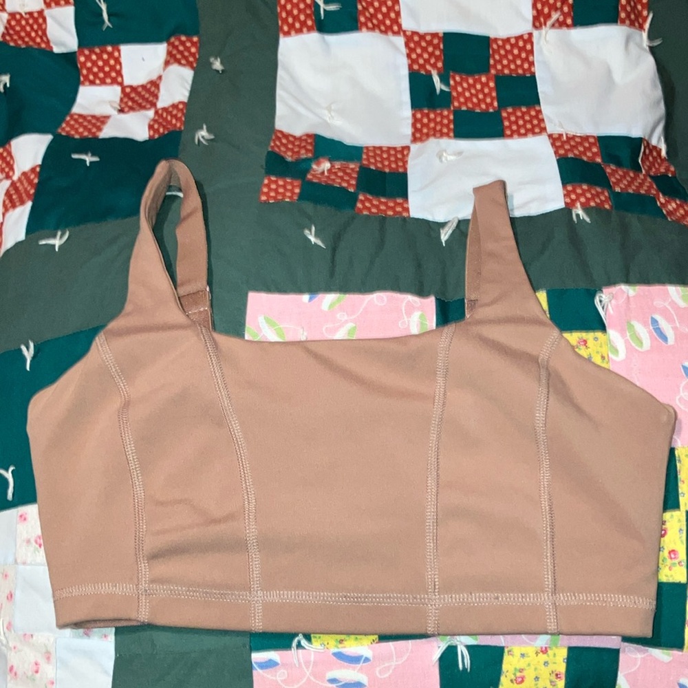 Mono B Tan Sports Bra